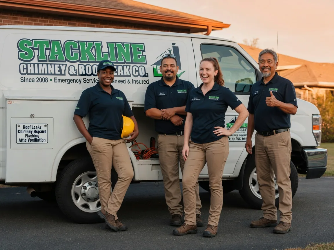 Chimney flashing repair company in Erick, OK